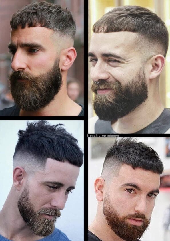 French Crop Männer | **Trendiger Haarschnitt für 2023** Frisuren Herren Frisuren 
