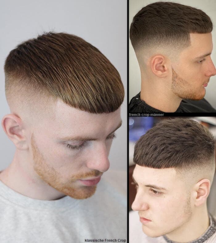 French Crop Männer | **Trendiger Haarschnitt für 2023** Frisuren Herren Frisuren 