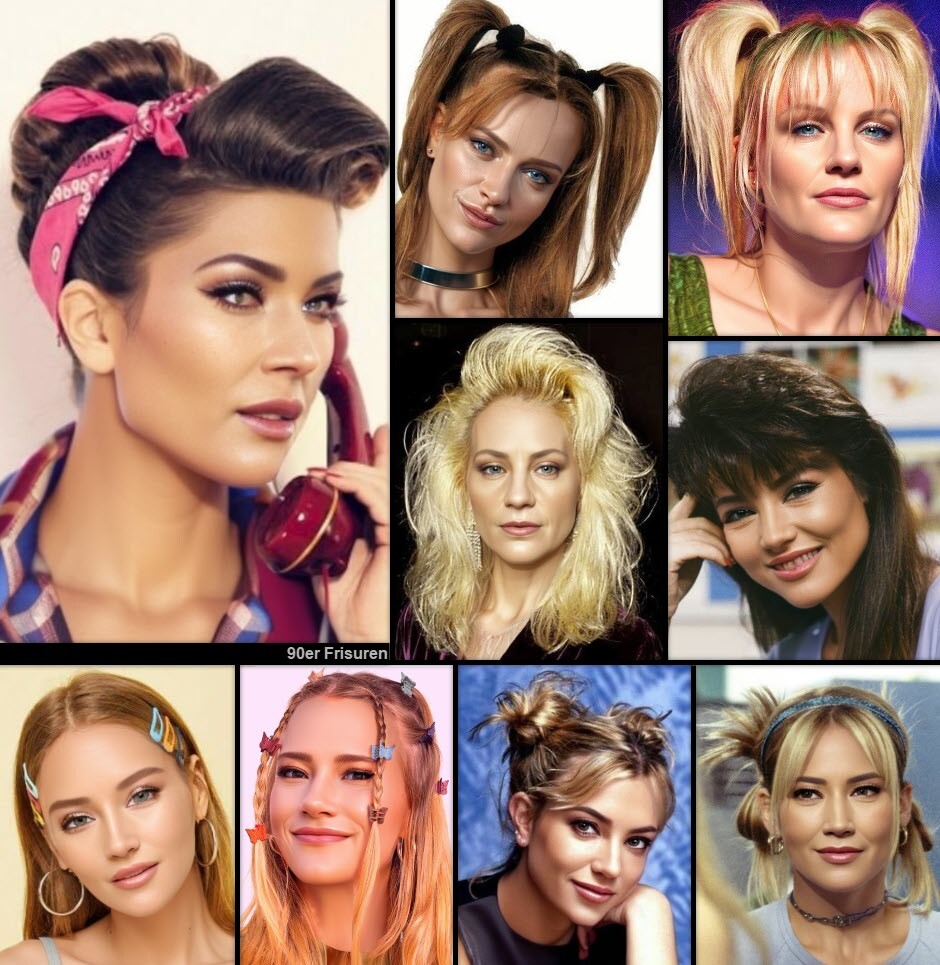 90er Frisuren | Eine Zeitreise Durch Ikonische Styles Frisuren Damen 