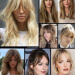 Curtain Bangs Stylen ⭐ Verwandeln Sie Ihren Look mit diesen Tipps! ⭐ Frisuren Damen Haarpflege 