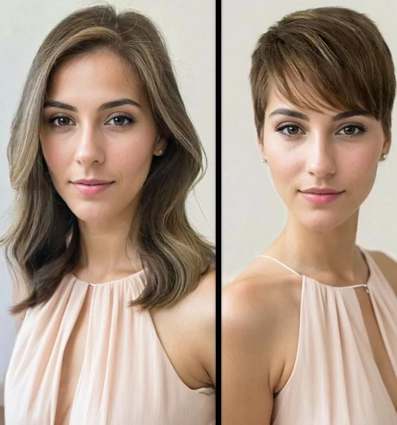 Dünn Gestuft Feines Dünn Frisuren für Feines Haar Vorher Nachher 2023 Frisuren Damen 