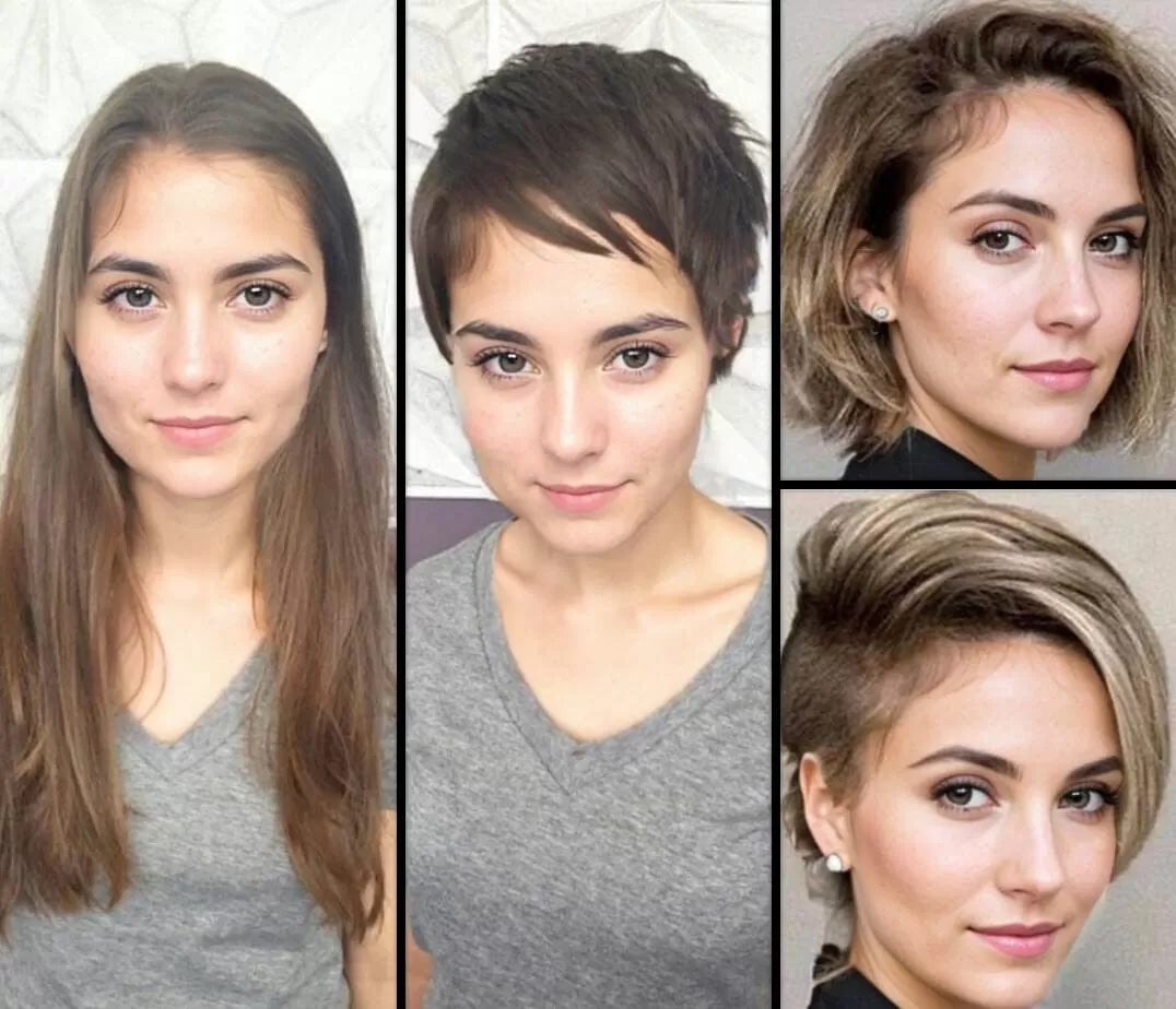 Dünn Gestuft Feines Dünn Frisuren für Feines Haar Vorher Nachher 2023 Frisuren Damen 