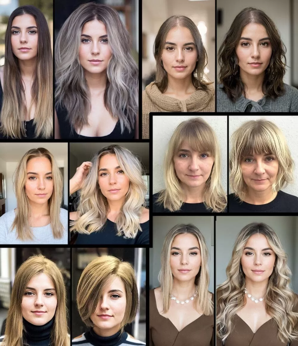 Dünn Gestuft Feines Dünn Frisuren für Feines Haar Vorher Nachher 2023 Frisuren Damen 