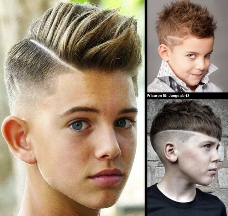 Frisuren für Jungs ab 12 ⭐ Trendige Stile, die begeistern! ⭐ Herren Frisuren Jungs Frisuren Kinder Frisuren 