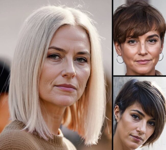 Frisuren Die Jünger Machen Ab 50 Stufig Fransig Frisuren für Frauen ab 50 die Jünger Machen | *2023