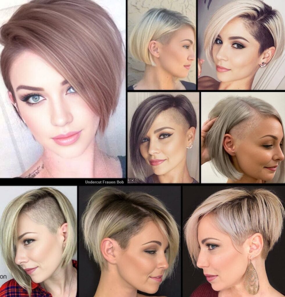 Undercut Frauen Bob | Entfesseln Sie Ihren Faszinierenden Stil! – Frisuren