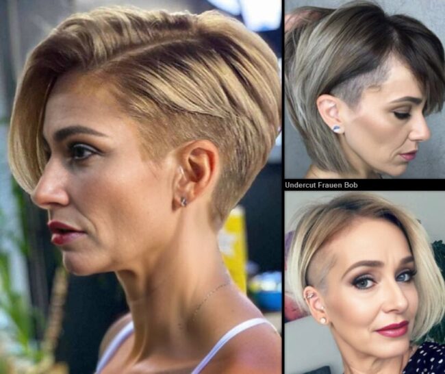 Wie Viel Kostet Ein Undercut Bei Frauen Undercut Frauen Bob | Entfesseln Sie Ihren Faszinierenden Stil! – Frisuren