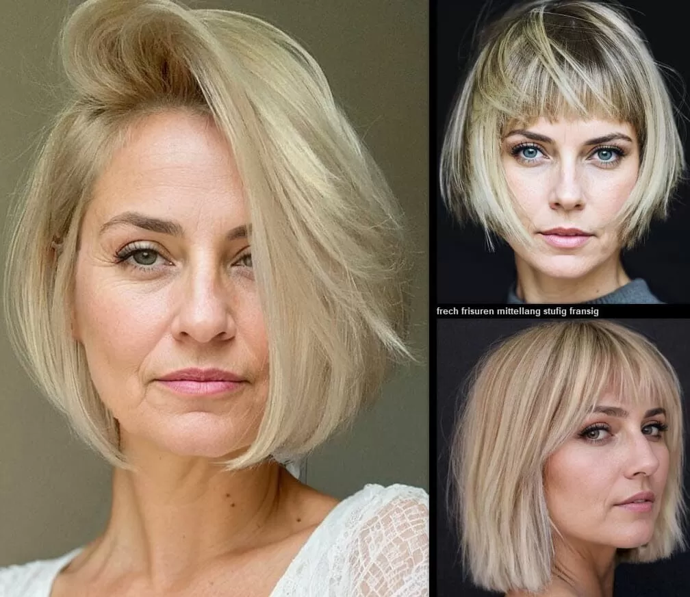 Frech Frisuren Mittellang Stufig Fransig (Der neue Trend in 2023!) Frisuren Mittellang Mittellange Haare 