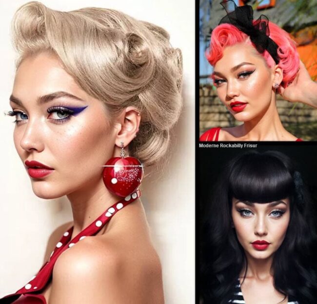 Amazing HD Photos about  Rockabilly Frisur Damen  with NO AI Images