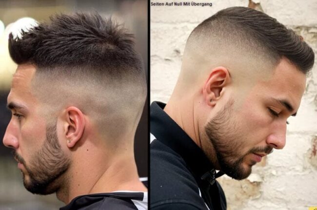 Frisur Seiten Auf Null Mit übergang Seiten Auf Null Mit Übergang (Ihr Stil-Upgrade wartet!) – Frisuren