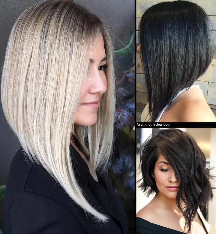 Asymmetrischer Bob | 2023 (Revolutionieren Sie Ihren Stil Jetzt!) Bob Frisuren Frisuren Mittellang 