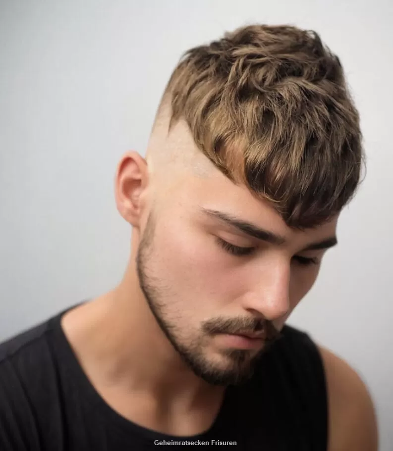 Geheimratsecken Frisuren (Tarnen Sie Kahlheit Geschickt!) Herren Frisuren 